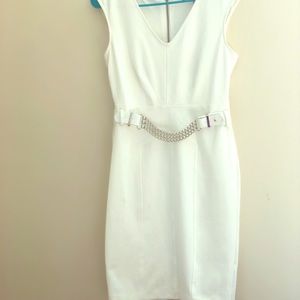 Classic white J Lo dress